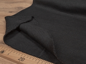 Трикотажное полотно (подвяз) ПАН 2:2 430гр/м2, черный, ширина 0,36м