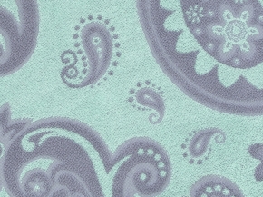 6с102.411ж1 Ярмарка (мятный2) Полотенце махровое 67х150см