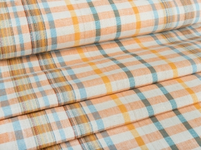 Холст  п/лен полотенечный клетка арт.8-25  вид 5 ширина 50см, лен-50%, хлопок-50%