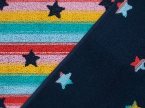 6с102.411ж1 5 star (т.радужка) Полотенце махровое 67х150см