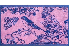 6с104.411ж1 Весеннее утро(пурпурн3) Полотенце махровое 67х40см