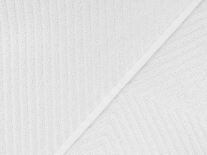 6с103.412ж1 Диагональ(1-белый шепот) Полотенце махровое 50х90см