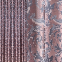 Ткань для портьер классика вензель размытый FJ612214 (V-1001), 308см