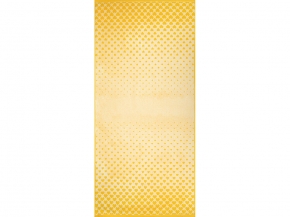 6с102.411ж1 Градиент сердца(т.желтый4) Полотенце махровое 67х150см