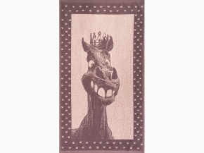 6с103.412ж1 Конь-царь(т.с.мальв1) Полотенце махровое 50х90см