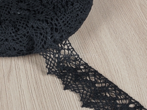 К-035-20-5 Кружево 35мм, синий