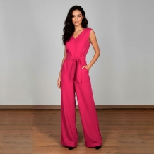 25С34-ШР/039 1445/0 Комбинезон женский МАЛИНОВЫЙ