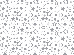 Перкаль набивной арт 140  рис 64016/1 Серое ассорти на белом, 150 см