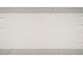 18С309-ШР/у. 80*135 Полотенце "Блики-1" цв. 7 рис. 355 молочный