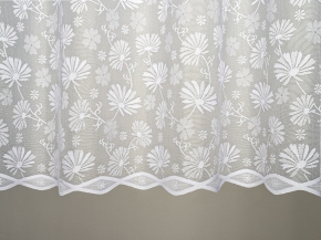 1.20м 36010780 Тюль-жаккард Lila 120 см (WHITE, W1592)