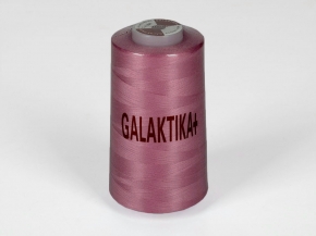 Нитки П/Э 40/2 (5000 ярдов) "GALAKTIKA+" бордовый светлый*120