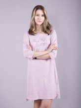 3С630Д40 151230 СОРОЧКА НОЧН. ЖЕН. 100-106-170,176 ПОЛОСКА (РОЗ)