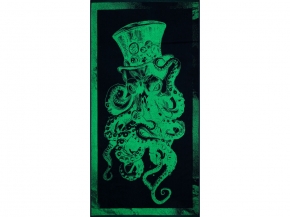 6с102.413ж1 Хозяин моря (темно-синий7) Полотенце махровое 81х160см