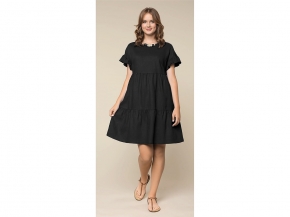 24С85-ШР/039/ст 147/0 Платье женское, 170-104-110 чёрный