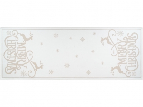 9с23.111ж1 Merry Christmas(ДТЭ лён) Полотенце х/б 50х140см