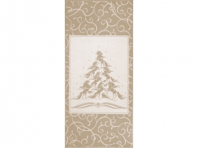 6с102.511ж2 Лошадиная елка(лен3) Полотенце махровое 67х150см