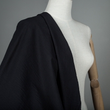 Ткань VT-11481/C#3 Крэш Батист черный, ширина 140см