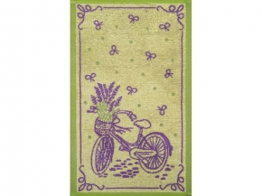 1с105.413ж1 Прованс-прогулка(3-сирень4) Полотенце махровое 50х30 см