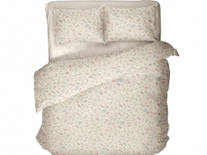 4899-БЧ  КПБ 2х сп  рис 6513-01 цв серый  (лен)