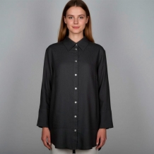 24С171-ШР/039/у 123/0 Блузка женская тёмно-серый