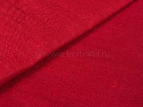 Ткань интерьерная 176276 лен гл/кр. цвет 770-56 Английский красный, 150см