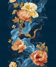 Дорожка набивная арт 61 рис 29347/1 Богемная дорожка, 50см