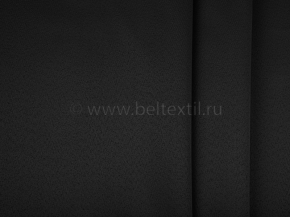22С6-КВгл+АСО Ткань блэкаут цвет 441001 черный, 155см