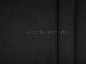 22С6-КВгл+АСО Ткань блэкаут цвет 441001 черный, 155см