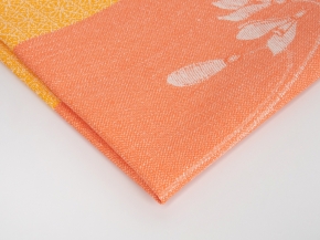 22С141-ШР 43*70 Полотенце "Подснежники-1" цв. 2 рис. 903 малин.