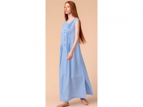 24С172-ШР/039/ст 552/0 Платье женское 170-92-98 ГОЛУБОЙ