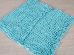 19С125-ШР/у. 50*30 Полотенце "Зефир" цв. 700 бирюза