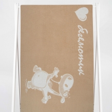 6с102.513ж2 Мой бегемотик (лен3) Полотенце махровое 81х160см