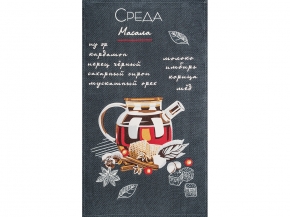 21С-2ЯК 34*61 Набор полотенец "Неделька. Чаепитие" (уп. 8 шт)