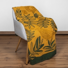 18С240-ШР/у./лсуп 160*110 Плед "Пташки" цв. 1 рис. 482