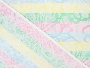 6с102.411ж1 Волнянка (св.радужка1) Полотенце махровое 67х150см