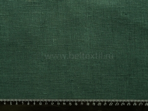 Лен гладкокрашеный арт. 206057 цвет Зеленый сад 1732, 160см