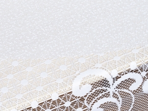 Д235 СКАТЕРТЬ ДЕКОРАТИВНАЯ 3   белый 2.45 м*1.55 м рис. Д235