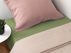 22С148-ШР 240*254 Простыня цв. 1208 рис. 0 оливковый