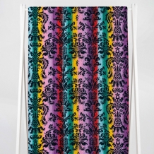 6с102.411ж1 Париж (темно-синяя радужка) Полотенце махровое 67х150см