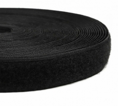 25мм. Лента "Контакт" только ПЕТЛЯ 25мм черный (рул.25м)
