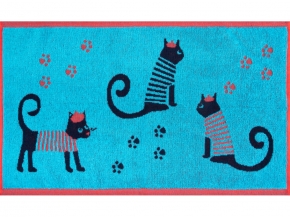 6с104.411ж1 Матросики(3-бир.-т.син) Полотенце махровое 67х40см