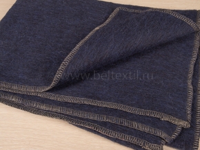 С-106 Одеяло п/шерсть 70% 100*140 цв синий