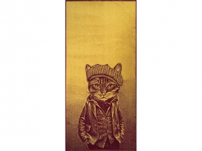 6с102.411ж1 Козырек(кр.дерево1) Полотенце махровое 67х150см