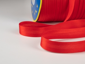 Косая бейка Satin bias ш.1,5см (144ярда/132м) ярко-красный*148