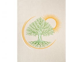 22С142-ШР+К/п.р.  45*60 Полотенце "Дерево жизни 1" цв. 1 рис. 1342