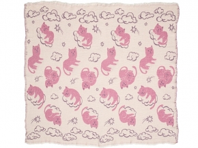 20с113-ШР/у./рул. 130*100  плед "Ночка" цв. 3 рис. 992