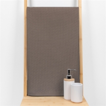 21С105-ШР+Гл 65*95 Полотенце "Суфле плюс" цв. 1212 рис. 815 бежево-коричневый