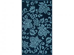 6с103.412ж1 Plaza (темный джинс1) Полотенце махровое 50х90см