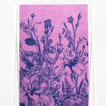 6с102.413ж1 Предчувствие(пурпурн3) Полотенце махровое 81х160см