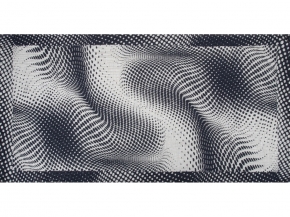 17С356-ШР/у. 55*115 Полотенце "Иллюзия-1" цв. 1 рис. 203 черный